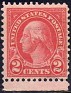 United States - 1922 - Characters - 2 ¢ - Red - Estados Unidos, Characters - Scott 554 - President George Washington (22/1/1732-14/12/1799) - 0